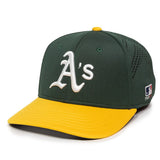 Outdoor Cap Oakland Athletics™ Official MLB® Replica Structured Solid Panel Hat (MLB-600)-4
