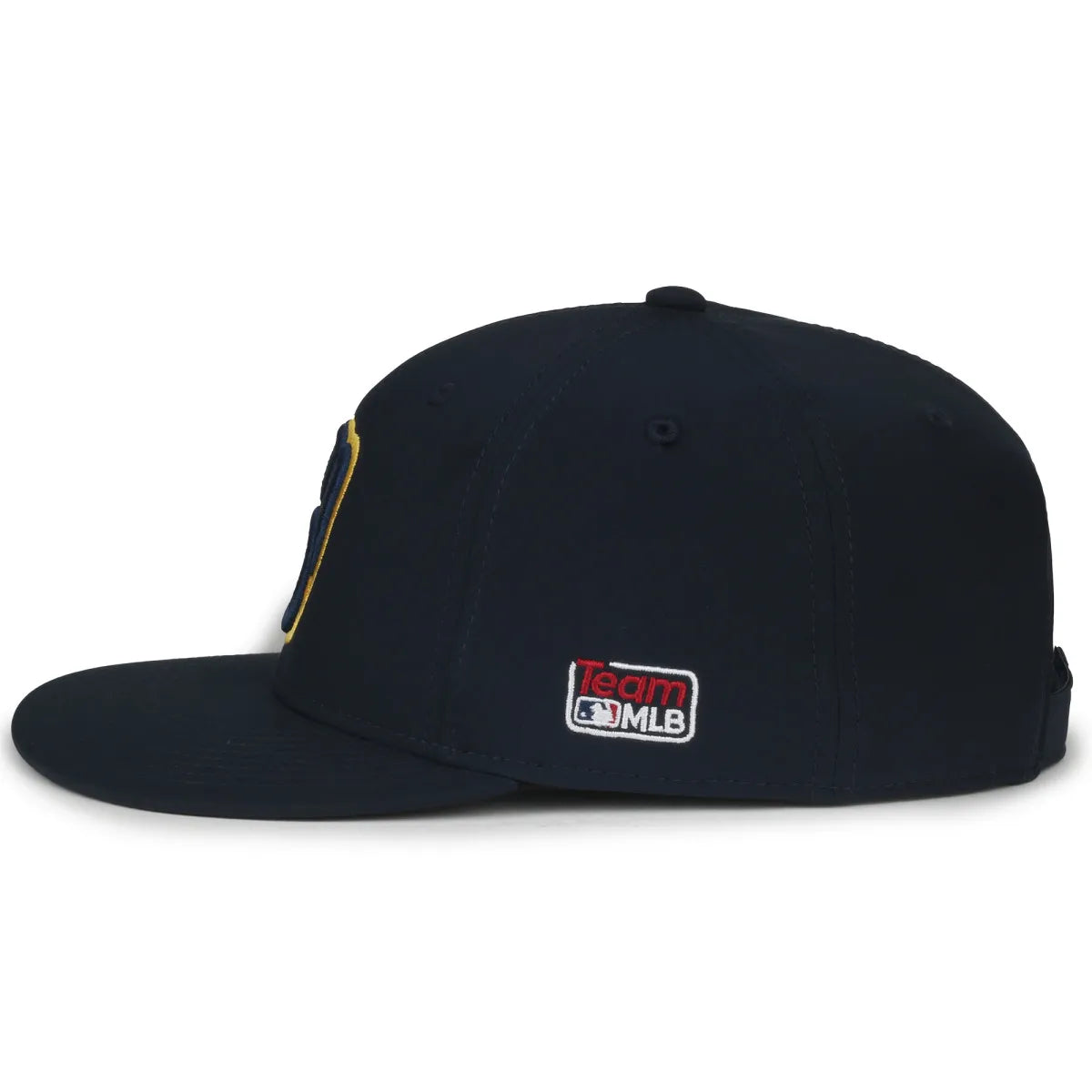 Outdoor Cap Milwaukee Brewers™ Official MLB® Replica Structured Solid Panel Hat (MLB-450)-7