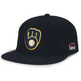 Outdoor Cap Milwaukee Brewers™ Official MLB® Replica Structured Solid Panel Hat (MLB-450)-8