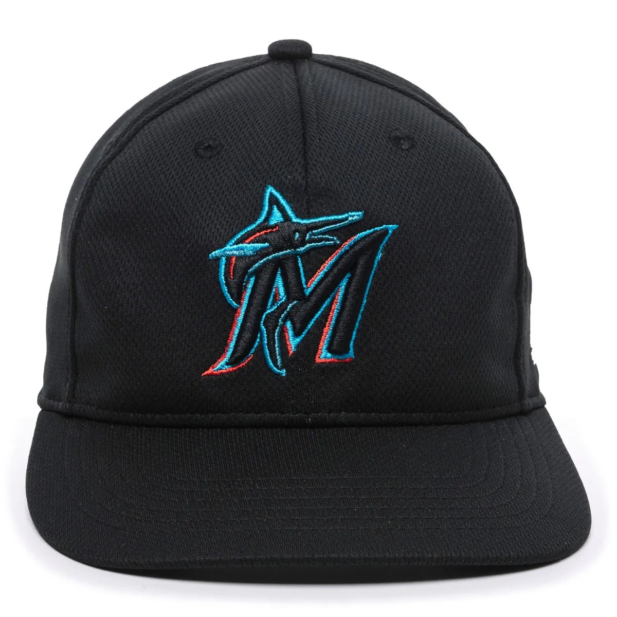 Outdoor Cap Miami Marlins™ Official MLB® Replica Structured Solid Panel Hat (MLB-350)-3