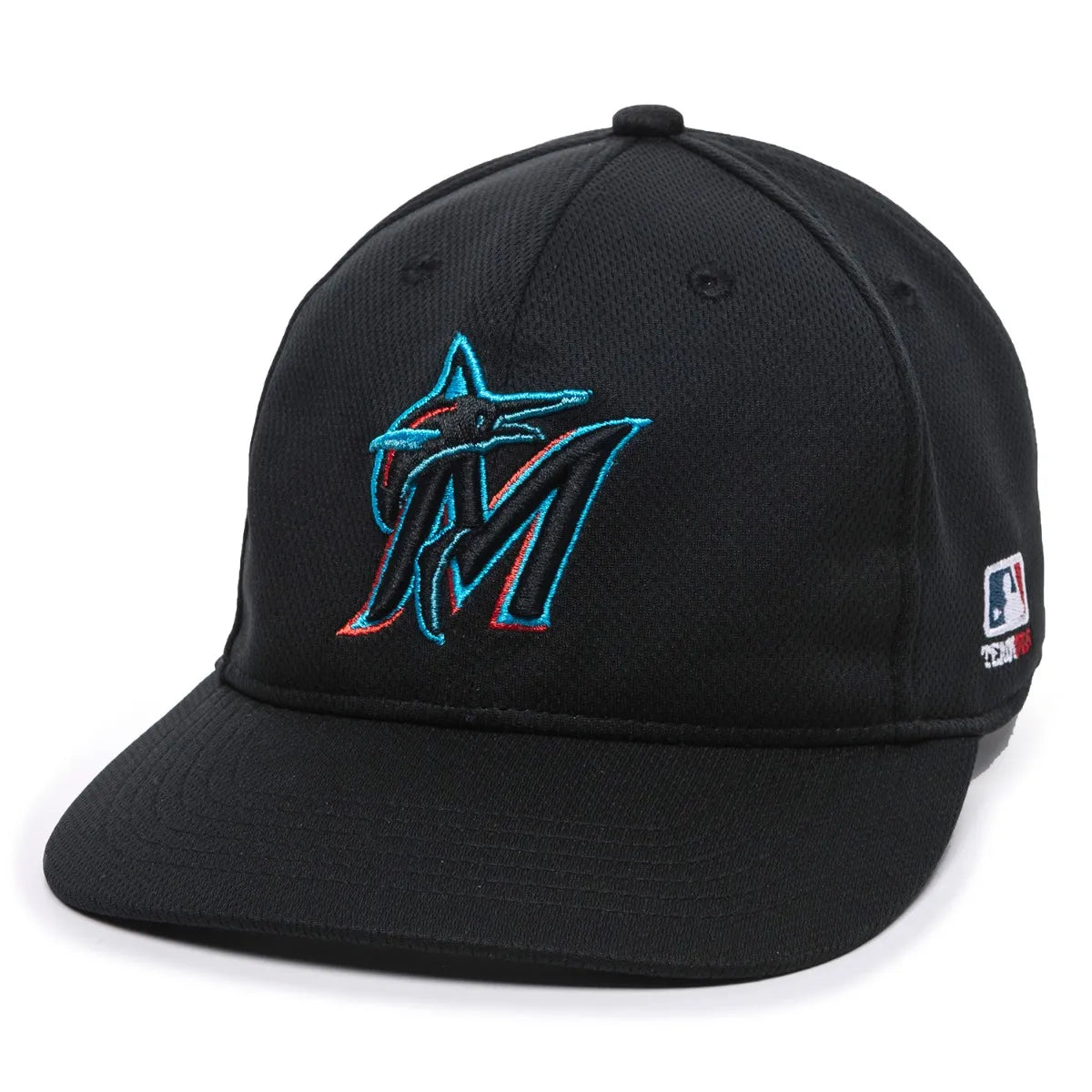 Outdoor Cap Miami Marlins™ Official MLB® Replica Structured Solid Panel Hat (MLB-350)-4