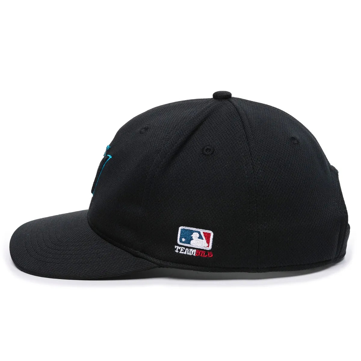 Outdoor Cap Miami Marlins™ Official MLB® Replica Structured Solid Panel Hat (MLB-350)-5
