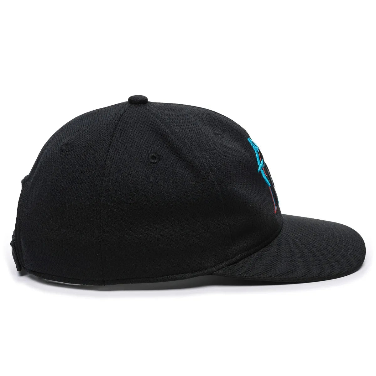 Outdoor Cap Miami Marlins™ Official MLB® Replica Structured Solid Panel Hat (MLB-350)-8
