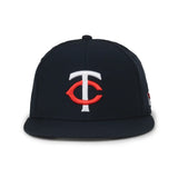 Outdoor Cap Minnesota Twins™ Official MLB® Replica Structured Solid Panel Hat (MLB-450)-2