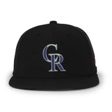 Outdoor Cap Colorado Rockies™ Official MLB® Replica Structured Solid Panel Hat (MLB-450)-2