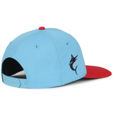 Outdoor Cap Miami Marlins™ Official MLB® Replica Structured Solid Panel Hat (MLB-550cc)-4