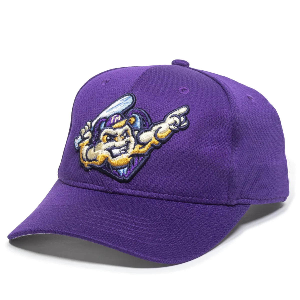 Outdoor Cap Fort Myers Mighty Mussels™ MiLB® Replica Structured Solid Panel Hat (MIN-350)-4