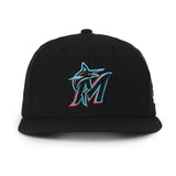 Outdoor Cap Miami Marlins™ Official MLB® Replica Structured Solid Panel Hat (MLB-450)-2