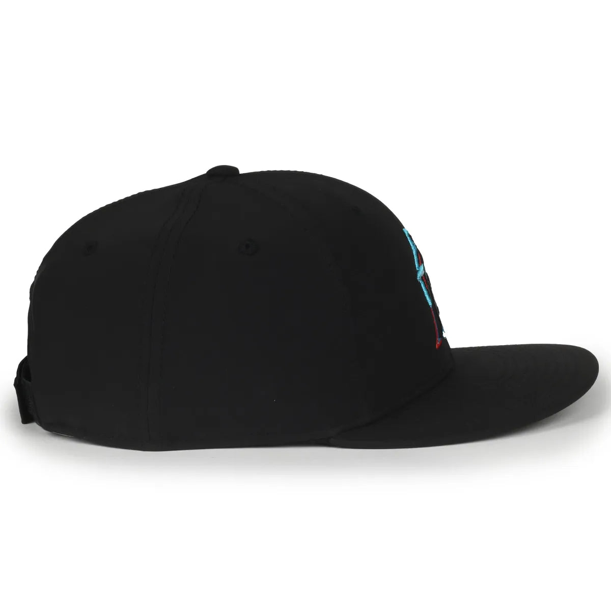 Outdoor Cap Miami Marlins™ Official MLB® Replica Structured Solid Panel Hat (MLB-450)-3