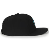 Outdoor Cap Miami Marlins™ Official MLB® Replica Structured Solid Panel Hat (MLB-450)-3