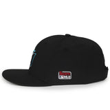 Outdoor Cap Miami Marlins™ Official MLB® Replica Structured Solid Panel Hat (MLB-450)-7