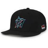 Outdoor Cap Miami Marlins™ Official MLB® Replica Structured Solid Panel Hat (MLB-450)-8