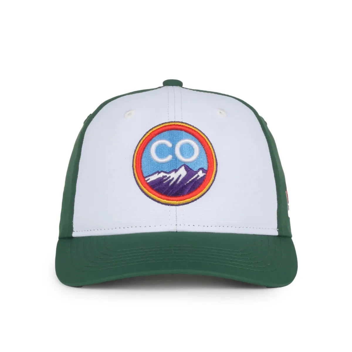Outdoor Cap Colorado Rockies™ Official MLB® Replica Structured Solid Panel Hat (MLB-550cc)-2
