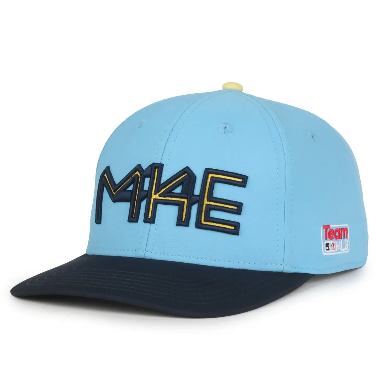 Outdoor Cap Milwaukee Brewers™ Official MLB® Replica Structured Solid Panel Hat (MLB-550cc)-8