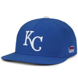 Outdoor Cap Kansas City Royals™ Official MLB® Replica Structured Solid Panel Hat (MLB-450)-8