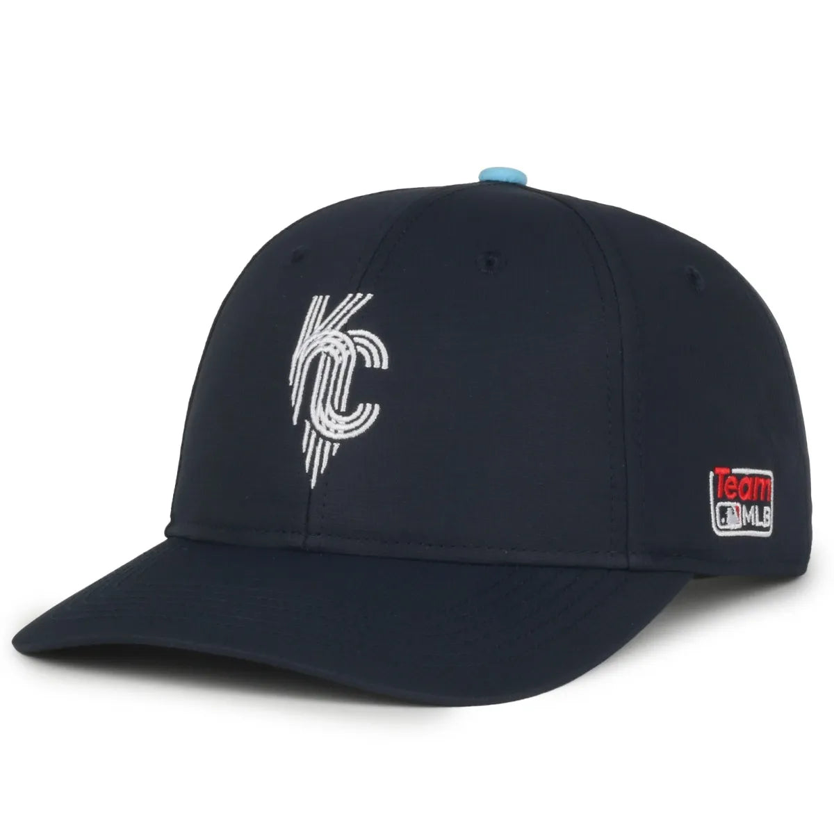Outdoor Cap Kansas City Royals™ Official MLB® Replica Structured Solid Panel Hat (MLB-550cc)-8