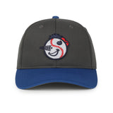 Outdoor Cap Tulsa Drillers™ MiLB® Replica Structured Solid Panel Hat (MIN-350)-2