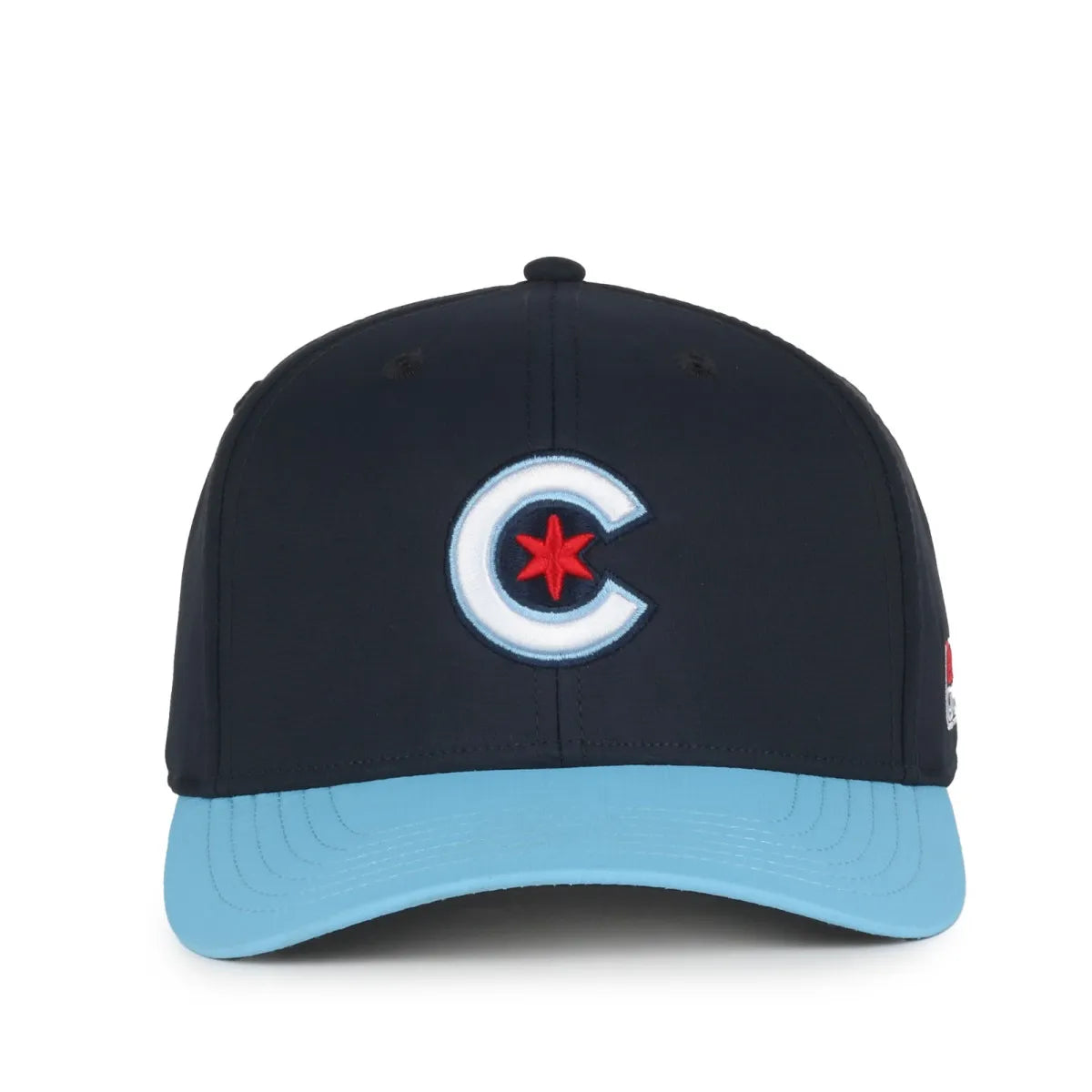 Outdoor Cap Chicago Cubs™ Official MLB® Replica Structured Solid Panel Hat (MLB-550cc)-2