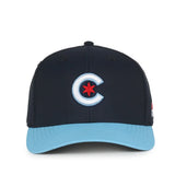 Outdoor Cap Chicago Cubs™ Official MLB® Replica Structured Solid Panel Hat (MLB-550cc)-2