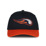 Outdoor Cap Bowling Green Hot Rods™ MiLB® Replica Structured Solid Panel Hat (MIN-350)-2