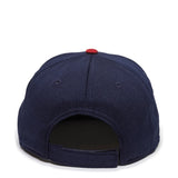 Outdoor Cap Atlanta Braves™ Official MLB® Replica Structured Solid Panel Hat (MLB-400)-2