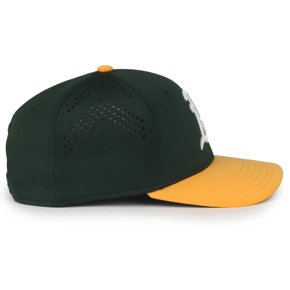 Outdoor Cap Oakland Athletics™ Official MLB® Replica Structured Solid Panel Hat (MLB-650)-3