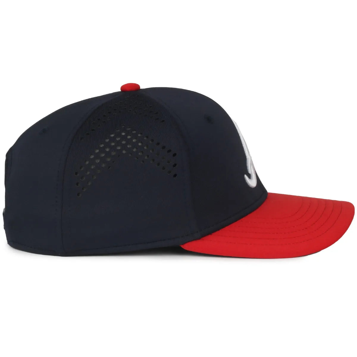 Outdoor Cap Atlanta Braves™ Official MLB® Replica Structured Solid Panel Hat (MLB-650)-3