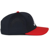 Outdoor Cap Atlanta Braves™ Official MLB® Replica Structured Solid Panel Hat (MLB-650)-3