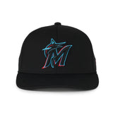 Outdoor Cap Miami Marlins™ Official MLB® Replica Structured Solid Panel Hat (MLB-650)-2