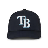 Outdoor Cap Tampa Bay Rays™ Official MLB® Replica Structured Solid Panel Hat (MLB-650)-2