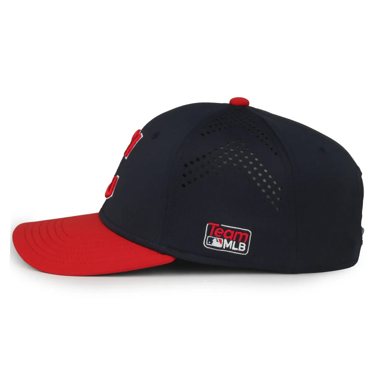 Outdoor Cap Cleveland Guardians™ Official MLB® Replica Structured Solid Panel Hat (MLB-650)-7