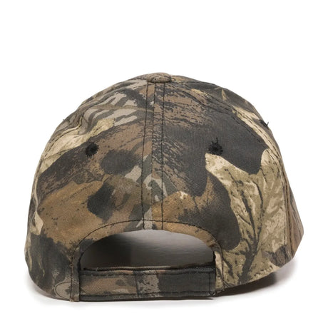 Outdoor Cap 401PC Camo Structured Solid Back Hat-2