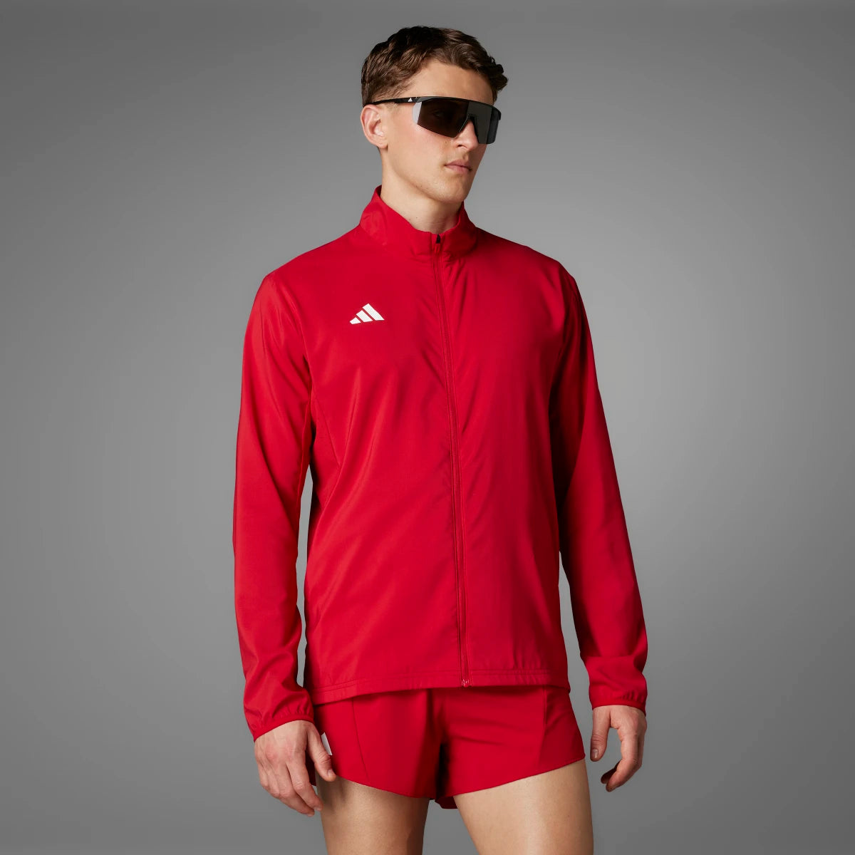 adidas Men's Adizero Essentials Running Jacket-8