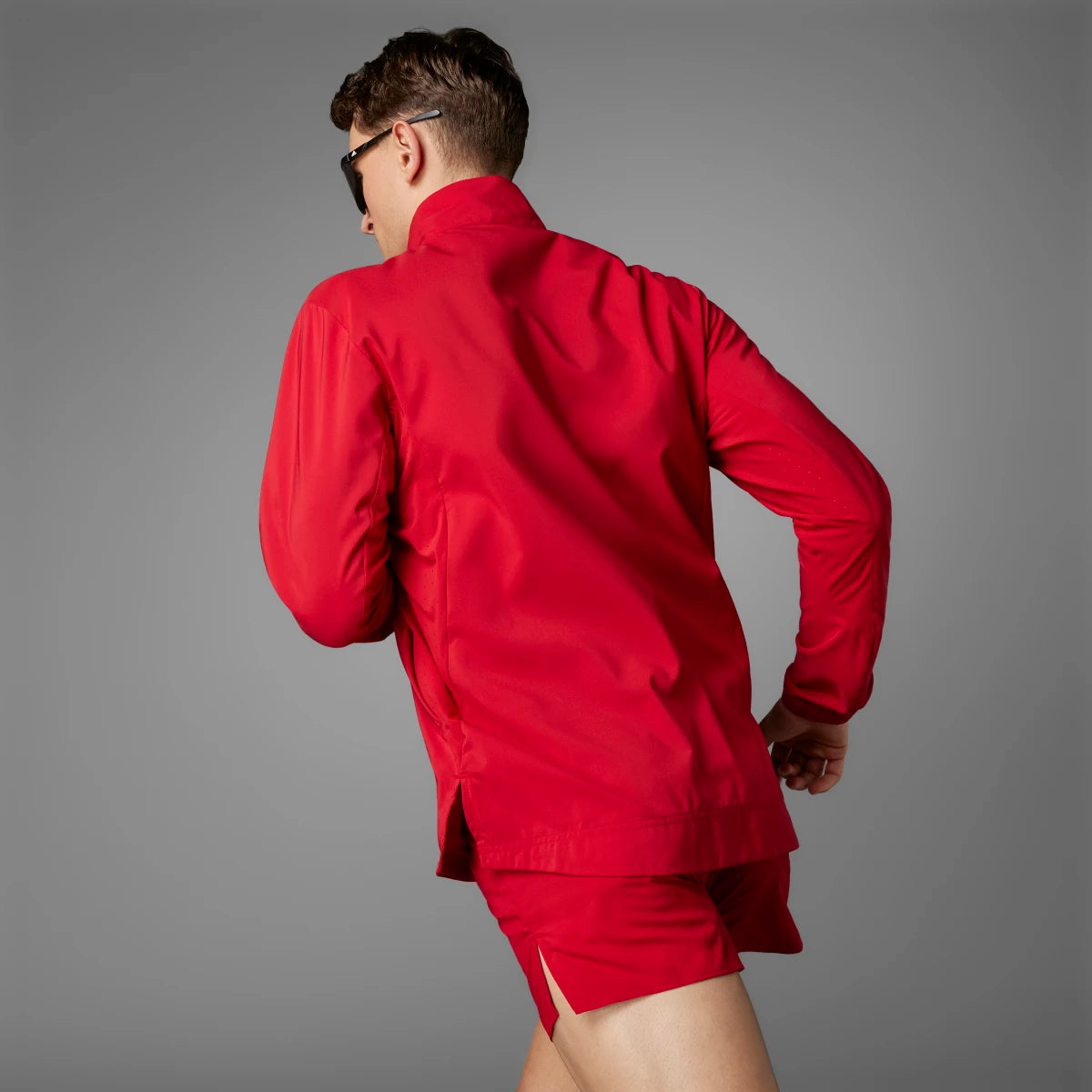 adidas Men's Adizero Essentials Running Jacket-10