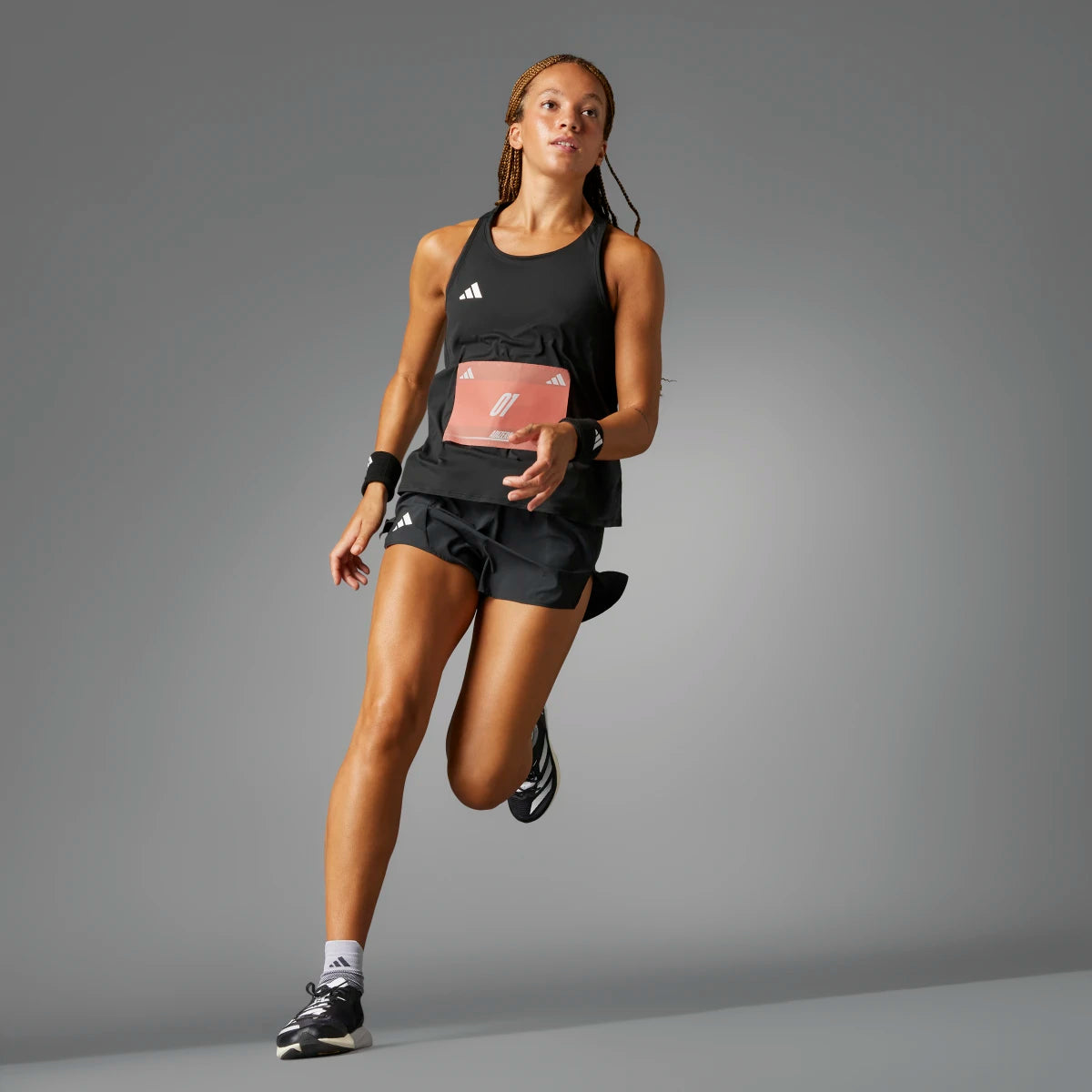 adidas Women's Adizero Essentials Running Shorts-14