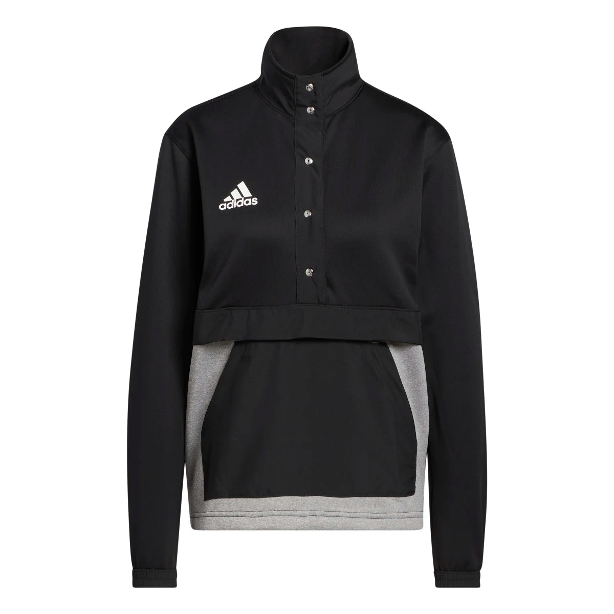 adidas Women's Team Issue 1/4 Snap Training Jacket (Tall)-1