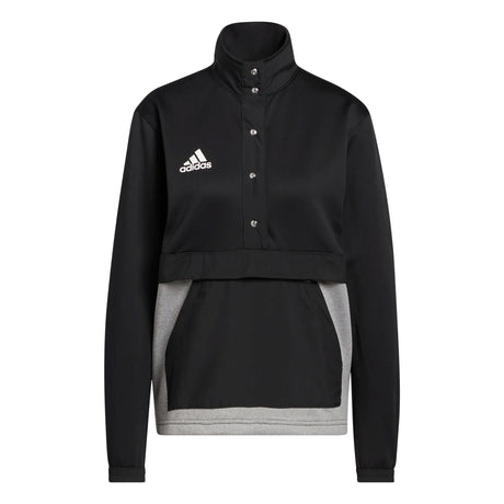 adidas Women's Team Issue 1/4 Snap Training Jacket (Tall)-1