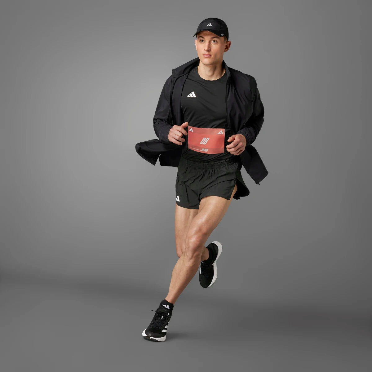 adidas Men's Adizero Essential Split Shorts-11