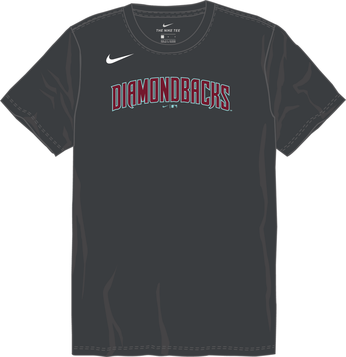 Nike Arizona Diamondbacks Youth Crew Neck Cotton Tee