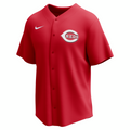 Nike Cincinnati Reds Adult Institutional Full Button Jersey-1