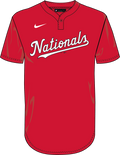 Nike Washington Nationals Youth 1-Button Jersey