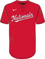 Nike Washington Nationals Youth 1-Button Jersey