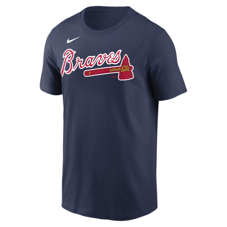 Nike Atlanta Braves Adult Institiutional Short Sleeve Cotton Tee-2