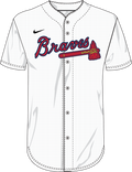 Nike Atlanta Braves Youth Institutional Full Button Jersey