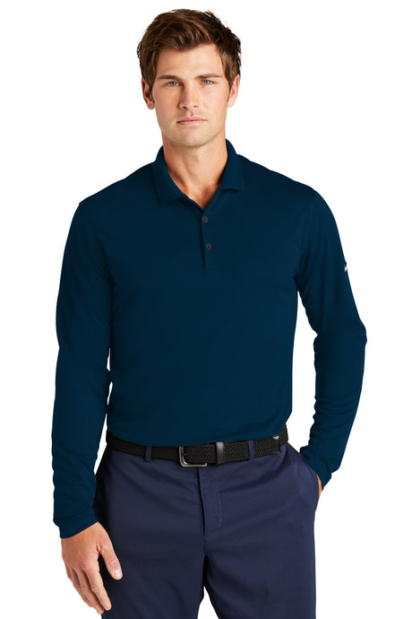 Nike Men's Dri-FIT Micro Pique 2.0 Long Sleeve Polo NKDC2104