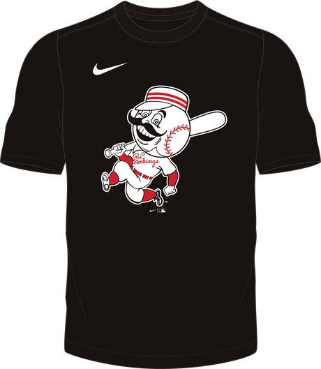 Nike Cincinnati Reds Youth Crew Neck Synthetic City Connect Tee