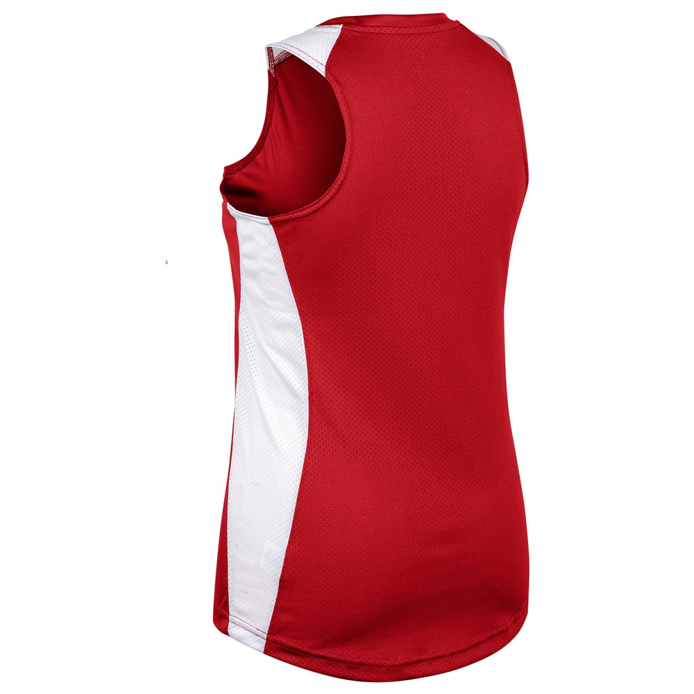 Champro Girl's Infinite V-Neck Racerback Softball Jersey-2
