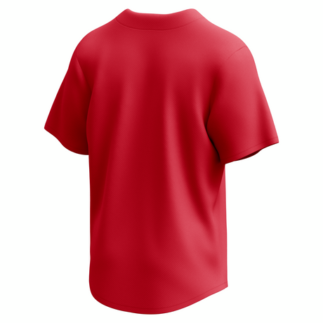 Nike St. Louis Cardinals Adult Institutional Full Button Jersey-2