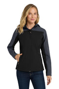 Port Authority Women's   Hooded Core Soft Shell Jacket