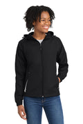 Sport-Tek Women's   Colorblock Hooded Raglan Jacket